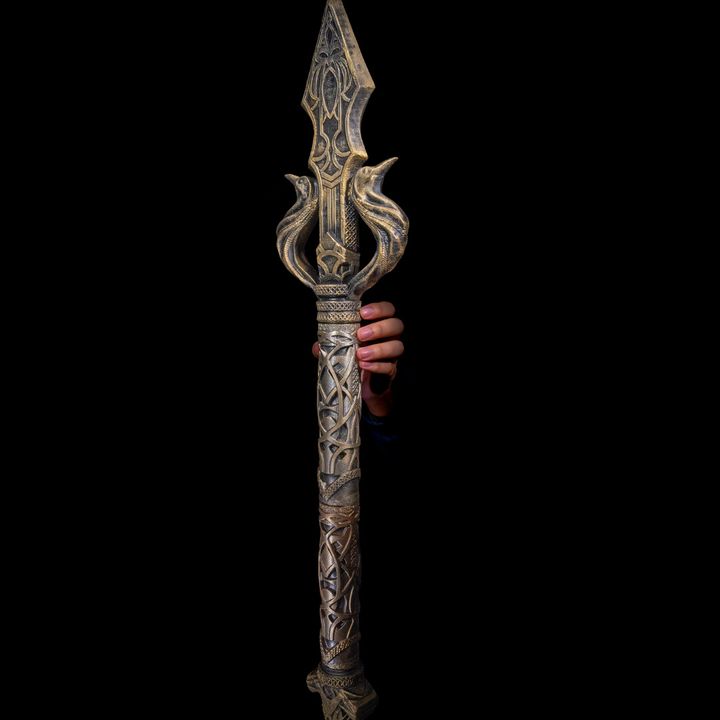 3D Printable Gungnir by Stlflix